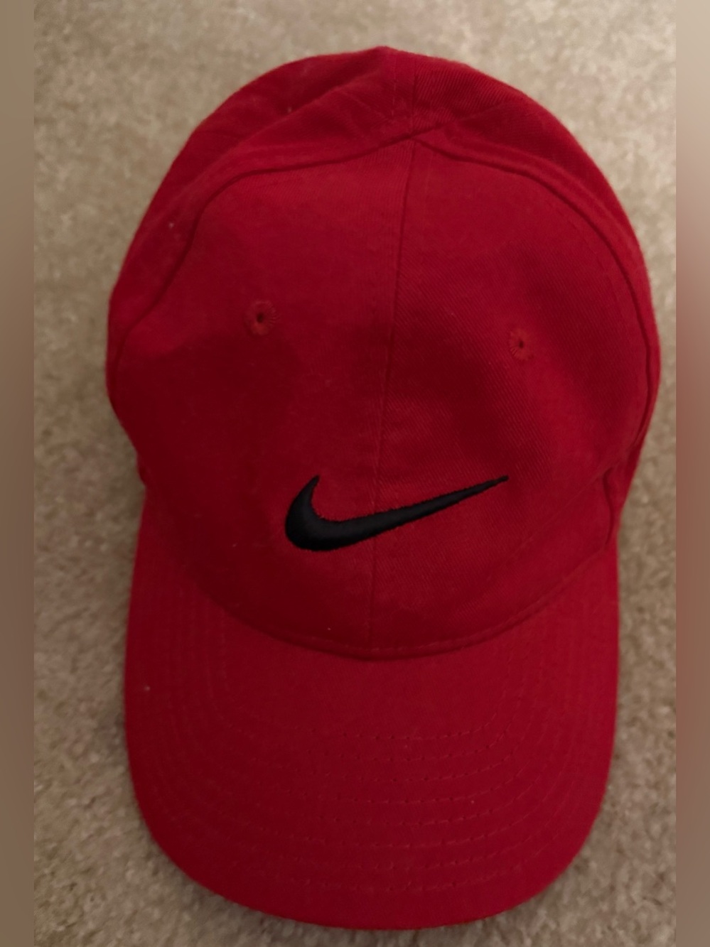 Nike Kids’ Red Baseball Cap Size 4-7